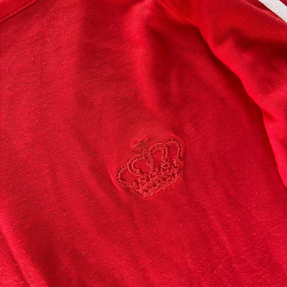 3 x$45 Adidas red long sleeve shirt. - Picture 3 of 3